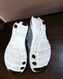 Power Men grey mesh walking sports slip-on shoes