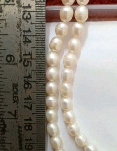 Real Pearl Necklace With Earrings For Any Occasion