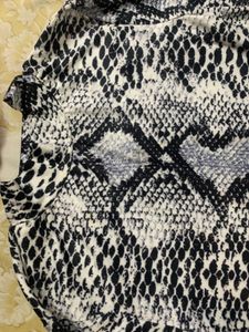 Snake Pattern Dress