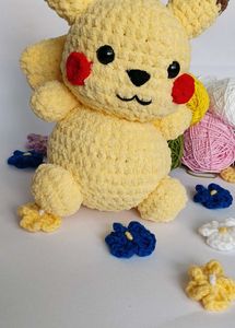 Crochet Pikachu Plush