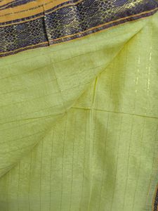 Light Lemon Colour Saree