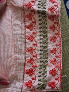 Embroidered Silk Kurta With pant And Dupatta