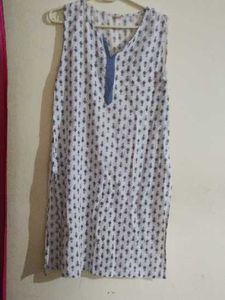 Printed Sleeveless Top