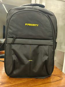 Priority Black Backpack