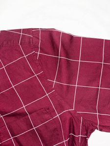 Highlander Maroon Checked Shirt OG