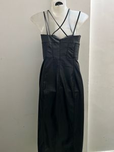 Zara Bodycon Leather Dress