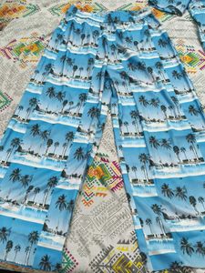 Women Tropical Print Regular Fit Cord-sets