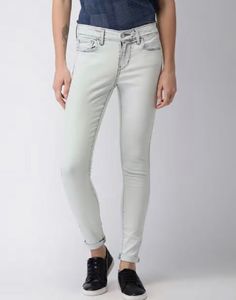 Levis Jeans Off White Denim Women