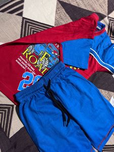 New Boys T-Shirt &amp; Shorts Set | Adventure Print