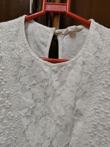 Beautiful White Dress Fits-S