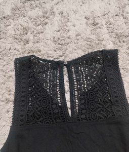 Black Cotton Dress