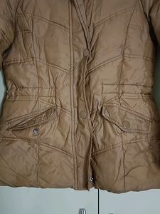 Nude Color Winter Jacket For Girls 40&#34; Chest