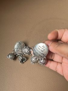 German Silver Earrings