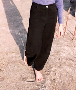 Women Zet Black Jeans