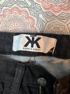 Two Tone Denim Pants