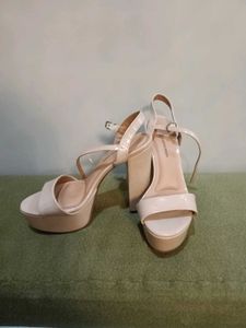 Nude Platform Heels