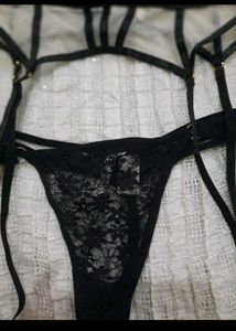 Black Lace Lingerie Set