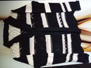 Striped Knit Cardigan