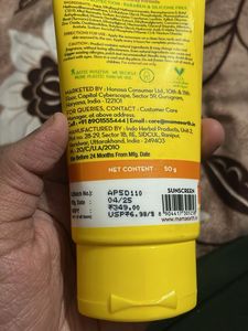 Mamaearth Vitamin C Sunscreen