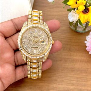 ROLEX FULL DIAMOND MENS PREMIUM QUALITY WATCH