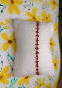 Red Beaded Bracelet