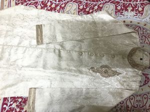 Elegant Men Kurta Sherwani Lower Set