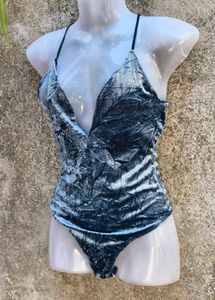 SEXIEST YALE BLUE BODYSUIT