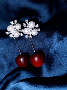 Cherry Drop Earrings