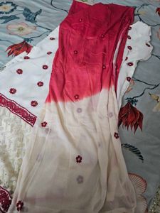 Beautiful White Colour Salwar With Dupatta