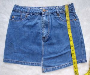 Denim Mini Skirt