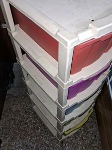 Plastic Storage Box Rack