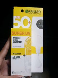 GARNIER  SUPER UV-INVISIBLE SERUM SUNSCREEN