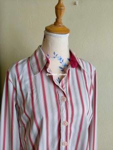 Striped Button-Down Shirt