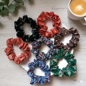 Colorful Scrunchie Set