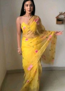Saree Without Blouse