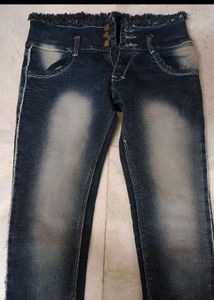 Blue Slim Fit Women Jeans