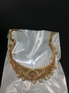 Elegant Gold-Plated Necklace