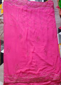 Beautiful Embroidery Saree