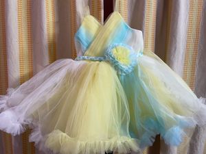 Adorable Yellow Tutu Dress
