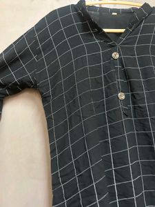 Black Comfortable Kurti