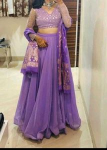 Sale! Lavender Lehenga