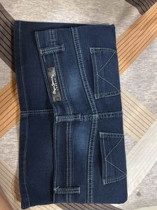 Denim Short Skirt