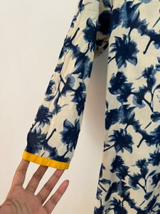 Blue Kurti From myntra