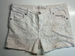 Vintage Y2k🎀 embroidered beach shorts