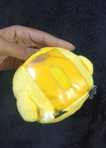 Cute Chick Card Holder Keychain