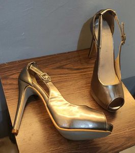 Stiletto Peeptoe Pumps 4.2inches