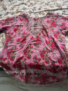 Lucknavi Tunic Rose Colour