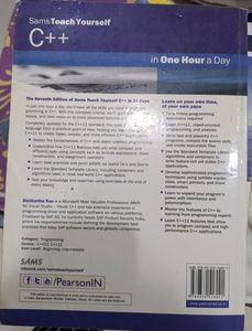 C++ , Siddharth Rao Seventh Edition