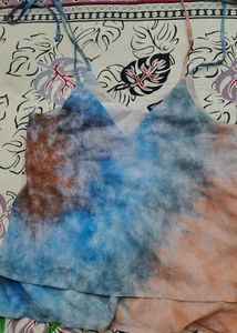 Sassafras Tie-Dye Top And Bottom