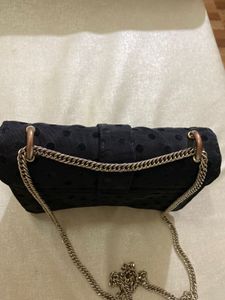 Zara Black Polka Dots Sling Bag